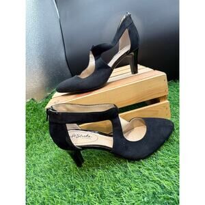 LifeStride- Black- Slingback Heels- Size 9W
